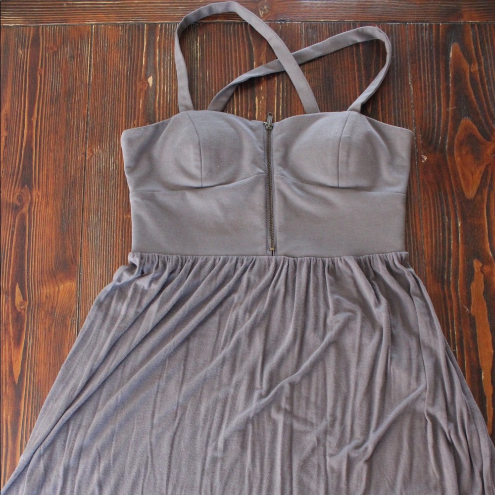 Gray swing Dress